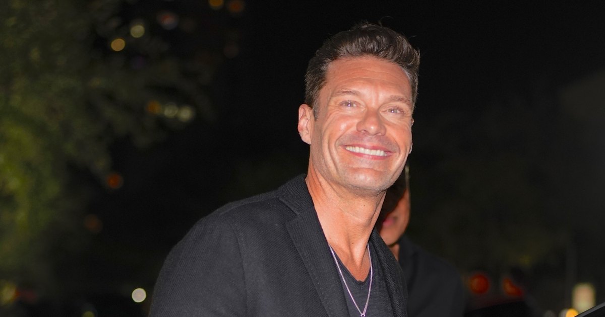 Ryan Seacrest Returns to ‘Live’ to Talk About His Family