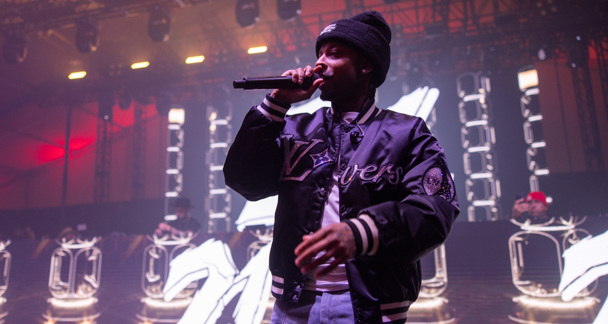 Inside The Maxim Big Game Experience In Las Vegas Featuring 21 Savage & 50 Cent