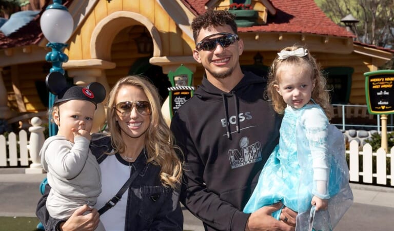 Patrick Mahomes Brings Family to Disneyland After 2024 Super Bowl