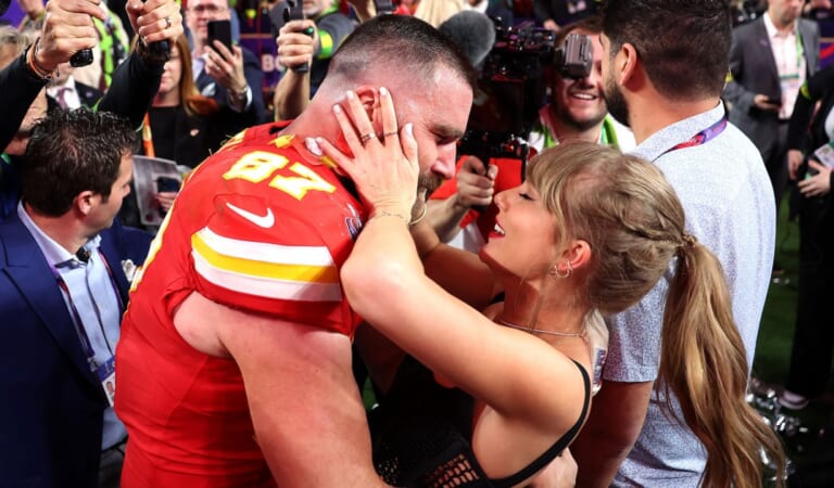 Travis Kelce and Taylor Swift Donate Signed Chiefs Jersey to Charity 