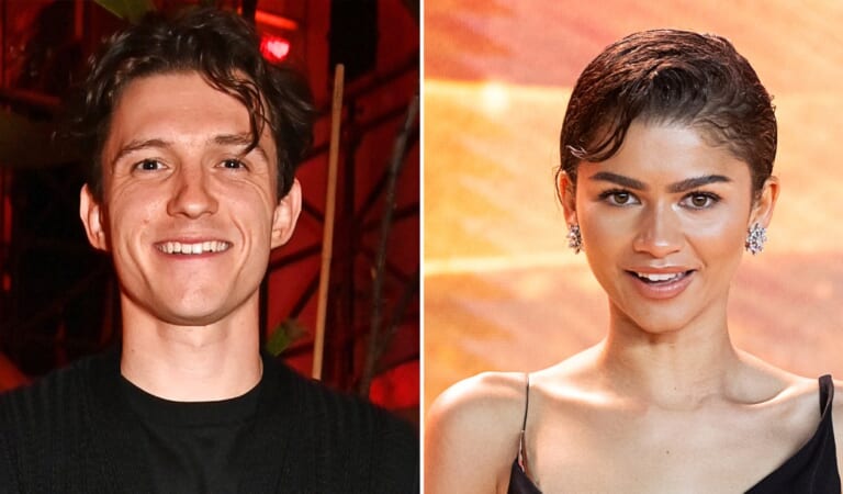 Tom Holland Supports Girlfriend Zendaya at ‘Dune: Part 2’ Afterparty