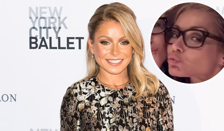Kelly Ripa Reveals Nickname After Getting Giant Reading Glasses