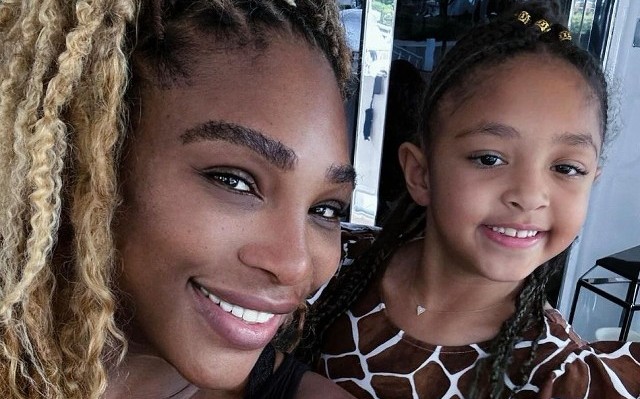 SERENA WILLIAMS AND DAUGHTER OLYMPIA ARE ALL SMILES IN NEW PHOTOS