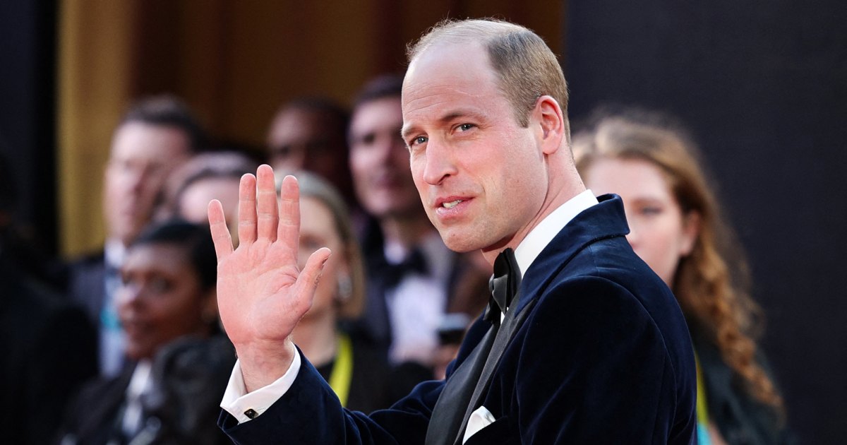 Prince William Attends 2024 BAFTAs Without Kate Middleton