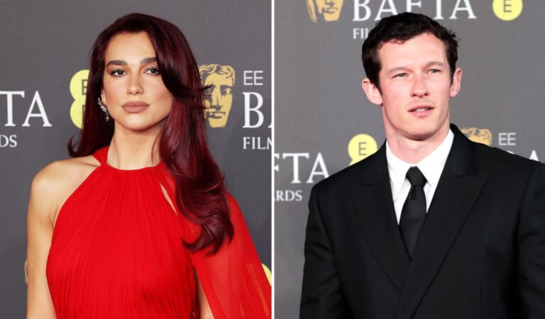 Dua Lipa and Callum Turner Arrive Separately at BAFTAs Amid Romance