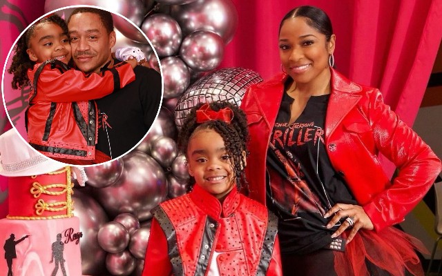 TOYA JOHNSON AND ROBERT RUSHING THROW ‘MJ’ THEMED PARTY FOR DAUGHTER