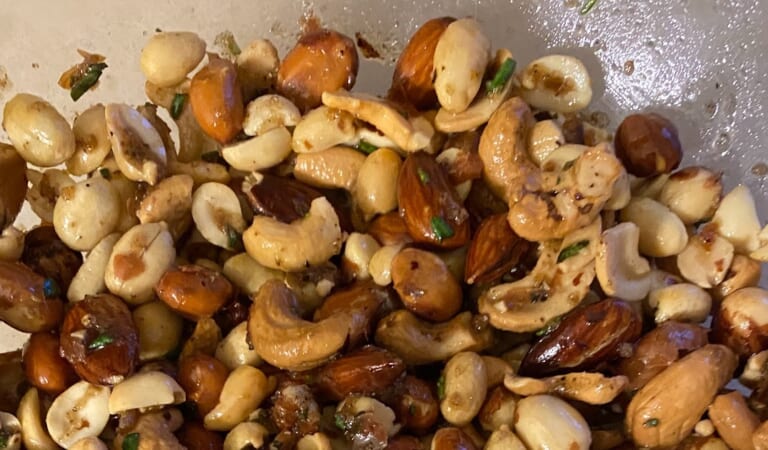 BJ Brinker’s Home Cooking: Spiced Mixed Nuts