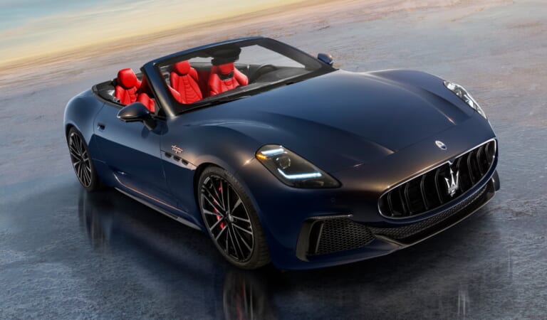 The Maserati GranTurismo Supercar Goes Topless With The New GranCabrio