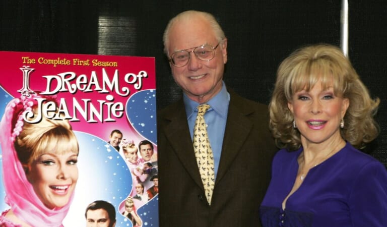 I Dream of Jeannie’s Barbara Eden on Working With Larry Hagman