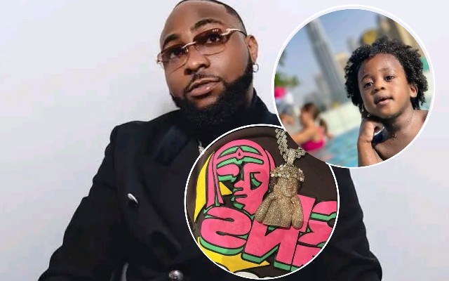 DAVIDO HONORS LATE SON’S MEMORY WITH 250K CHAIN