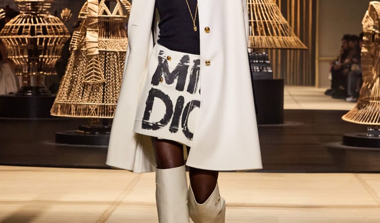 Gogo Boots & Miss Dior Logo