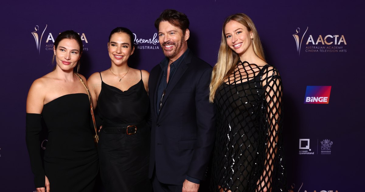 Harry Connick Jr. Joins Daughters on Red Carpet [Photos]