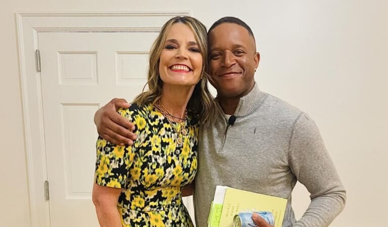 Today’s Craig Melvin Supports Savannah Guthrie’s Book