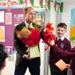 Prince William Gifted Flowers for Recovering Kate by Welsh Students