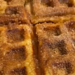 BJ Brinker's Home Cooking: Sourdough Churro Waffles