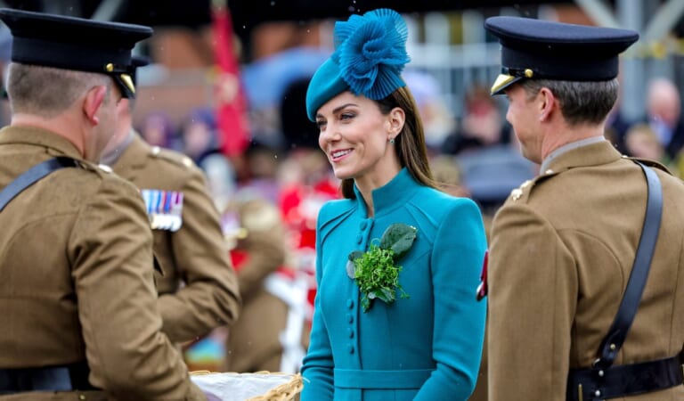 Irish Guards to Honor Kate Middleton at St. Patrick’s Day Celebration