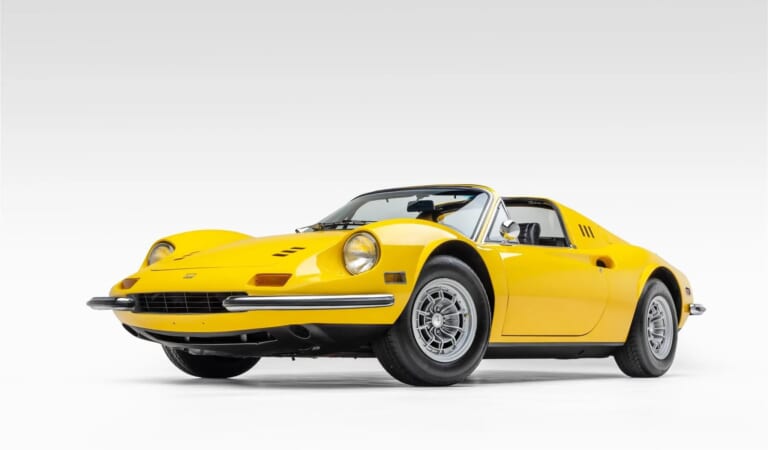 This Rare Ferrari Dino 246 Spider Is A Sought-After Tribute To Enzo’s Son