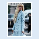 Icy Blue Is the Season's Most Surprising Hue
