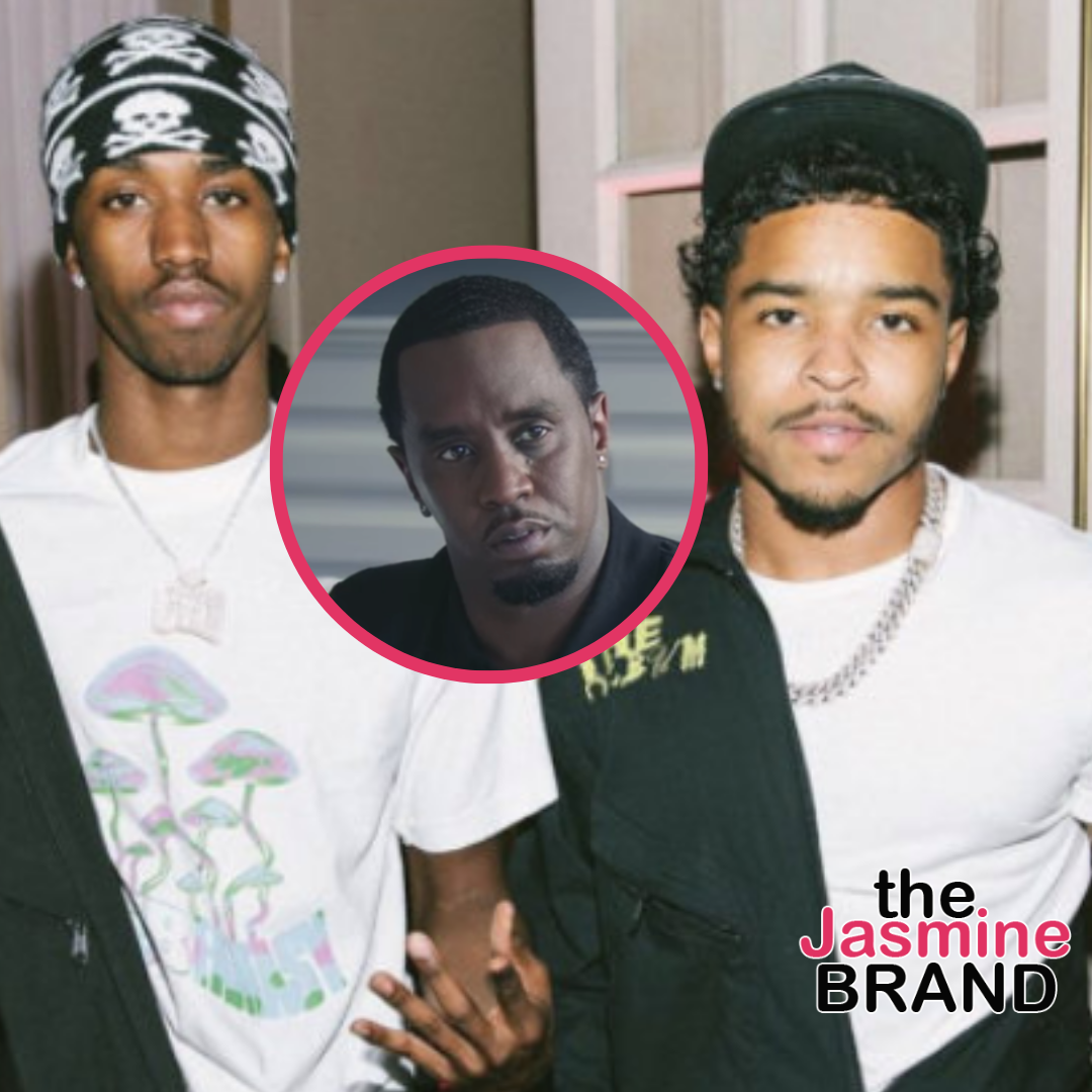 Diddy's Sons Justin & King Combs Return To L.A. Mansion To Gather Personal Belongings Following Federal Raid