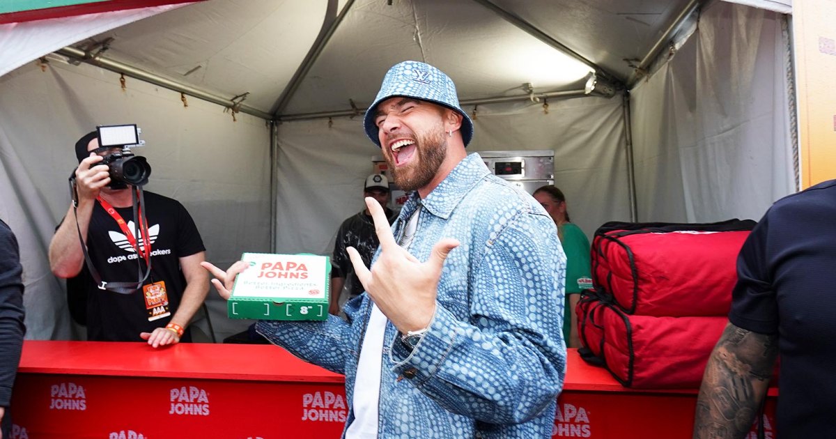 Travis Kelce Recalls Once Eating a 30-Slice Pizza