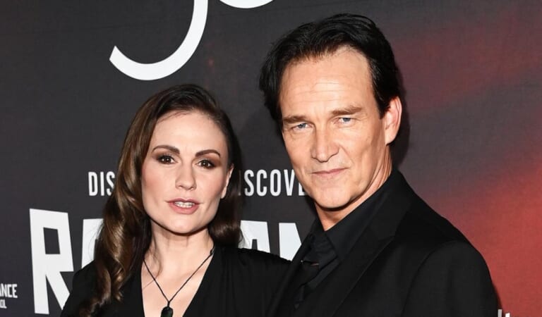 Stephen Moyer Says ‘Perks’ of Working With Anna Paquin Includes Kids