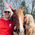 Amanda Seyfried and Thomas Sadoski Celebrate Easter With Farm Animals