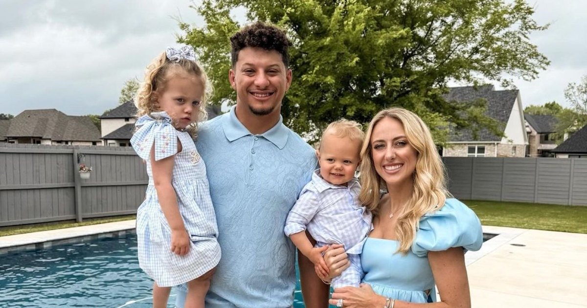 Patrick and Brittany Mahomes Celebrate Easter With Their 2 Kids