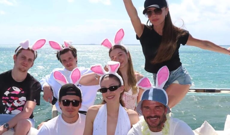 How Stars Celebrated Easter 2024: David and Victoria Beckham, More