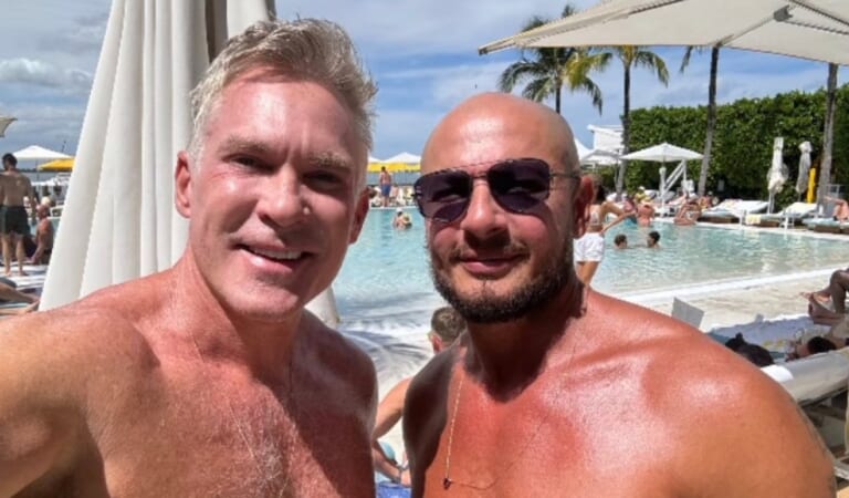 Sam Champion Spends Easter Shirtless in Miami After GMA