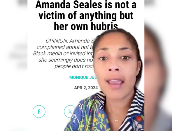 Update: Amanda Seales Lashes Out At Media Coverage Over Her Not Being Invited To Black Awards Show: ‘