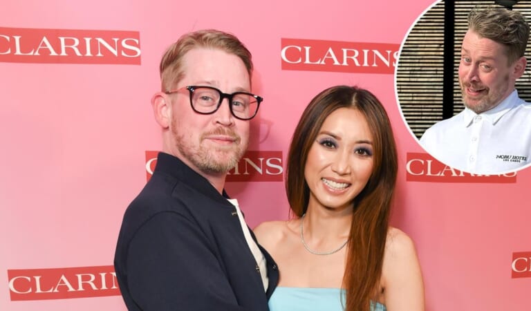 Macaulay Culkin Pretends to Be Hotel Staff on Trip With Brenda Song