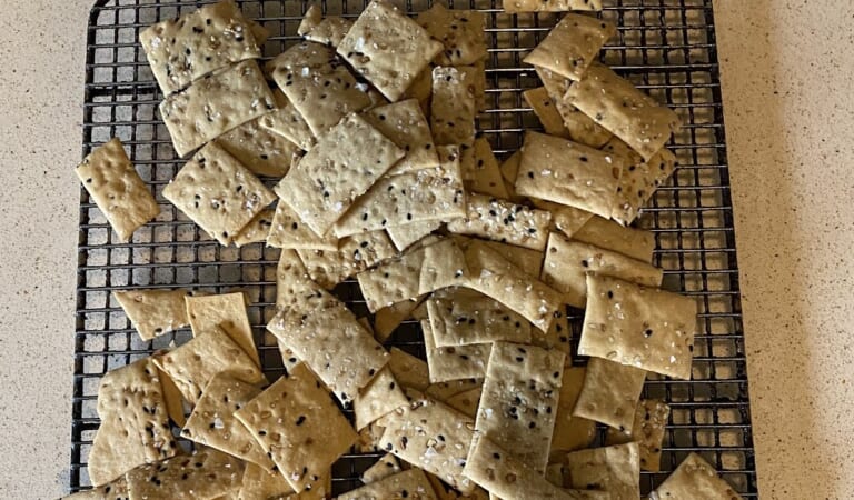 BJ Brinker’s Home Cooking: Sourdough EverythingnCrackers
