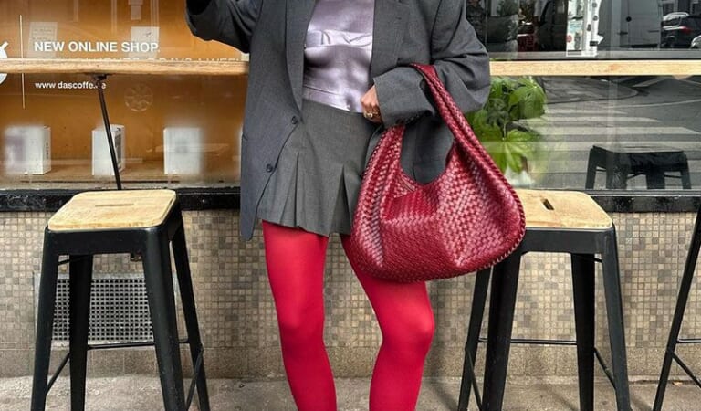 The Best Red Tights to Shop for in 2024
