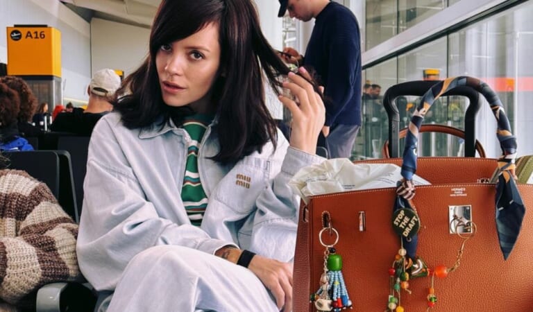 Lily Allen and Dua Lipa Are Backing the “Dated” Bag Charms Trend