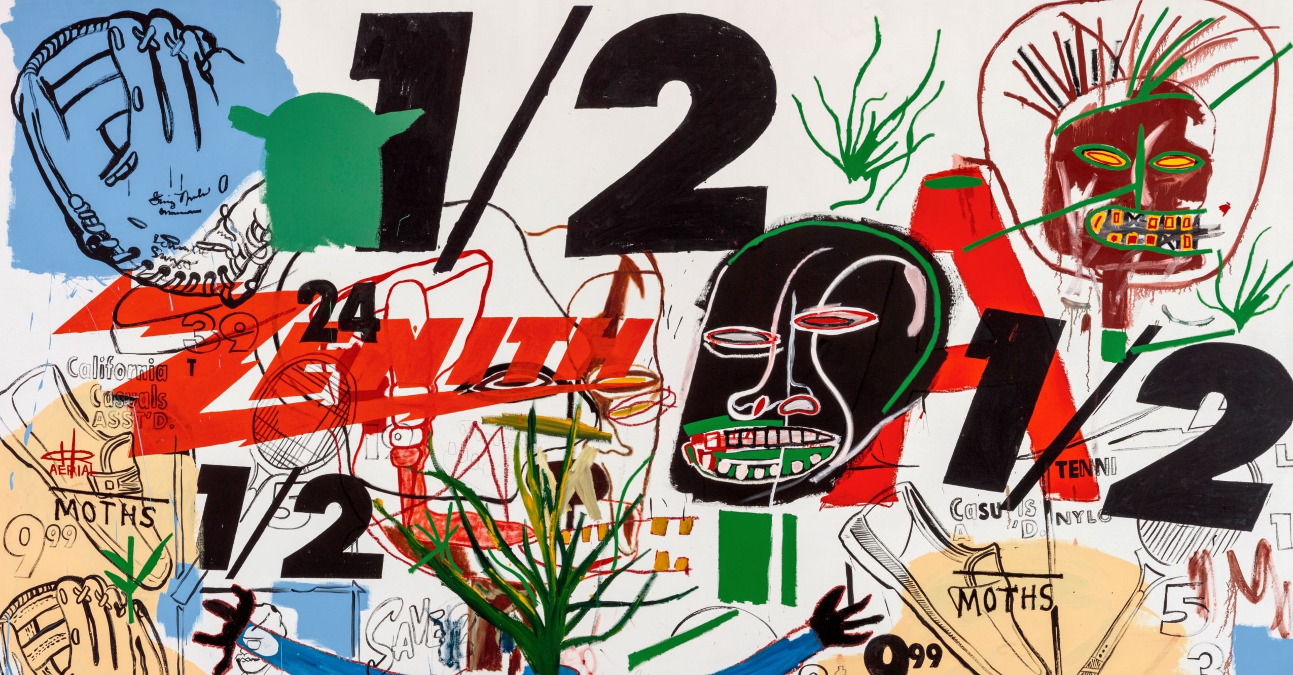 This Andy Warhol x Jean-Michel Basquiat Collaborative Painting Will Fetch Millions At Auction