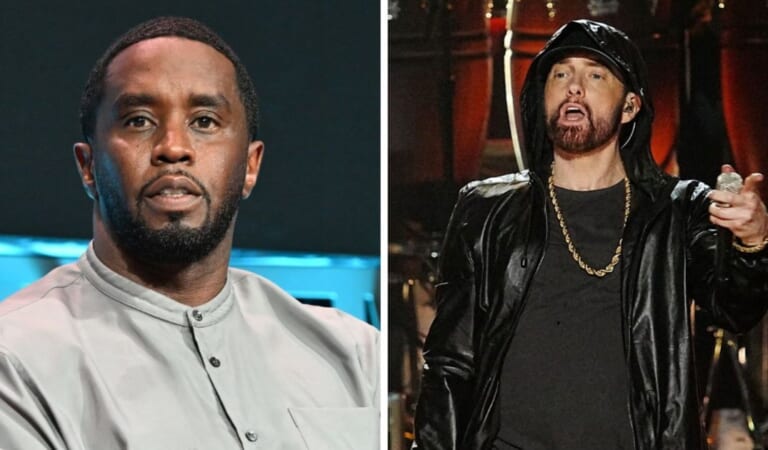 Diddy’s Odd Reply to Eminem’s Tupac Murder Claim Sparked