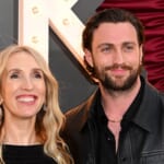 Aaron Taylor-Johnson Holds Hands With Wife Sam After Movie Premiere
