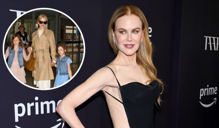 Nicole Kidman Credits ‘Divine’ Daughters for Supporting Her