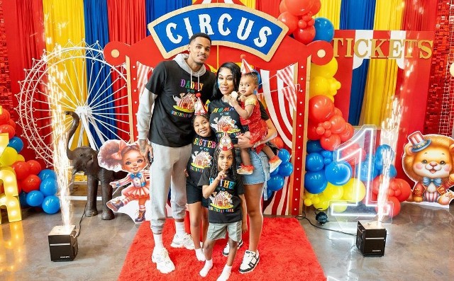 DEJOUNTE MURRAY AND JANIA MESHELL CELEBRATE DAUGHTER’S 1ST BIRTHDAY