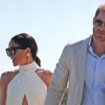 Prince Harry and Meghan Markle Share Sweet Kiss at Charity Polo Match